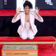Regina King’s hand and footprint are seen at the Hand and Footprint Ceremony at TCL Chinese Theatre on October 28, 2021 in Hollywood, Calif.